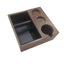 Load image into Gallery viewer, Wooden Trio Coffee Tamper Station and Knock Box
