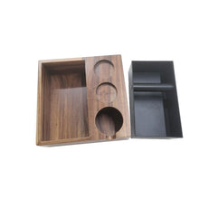 Load image into Gallery viewer, Wooden Trio Coffee Tamper Station and Knock Box
